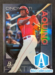 2020 Bowman Platinum Aristides Aquino RC Rookie #59 Cincinnati Reds
